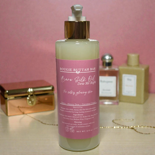 “Dew Me Right” Bare Silk Oil